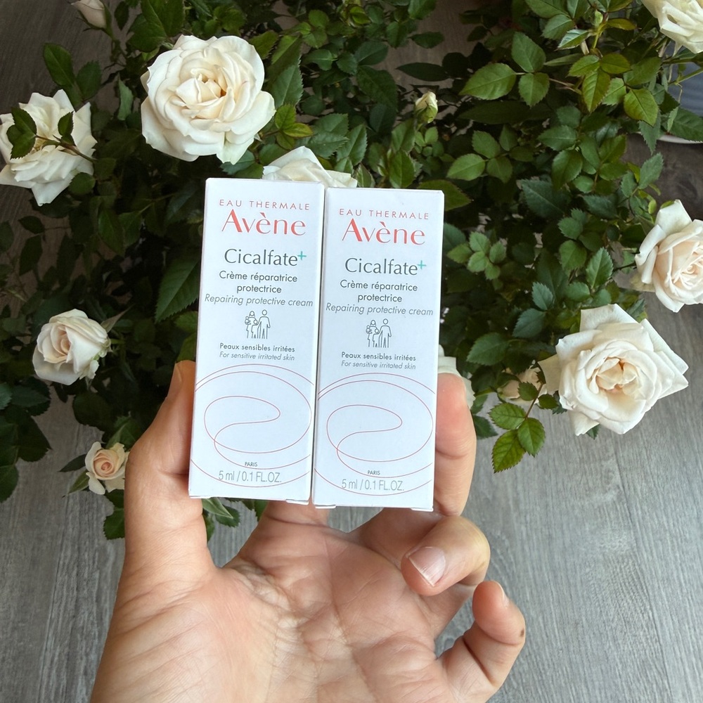 2 PCS Avène Cicalfate+ Restorative Protective Cream – Tester 5ML Each (New)